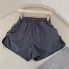Streetwear Drawstring Cargo Shorts for Women
