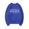Mama Est Sweatshirt New Mom Gift