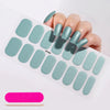 UV Semi-Cured Gel Nail Wraps Stickers Strips French Long Lasting