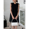 Elegant Sleeveless Mini Dress