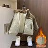 Boys Jacket 2024 Autumn And Winter Thick Jacket