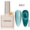 Cat Eye Gel Nail Polish With Magnet Soak off UV Holographic