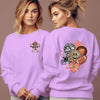 Women’s Leopard Print Football Sweatshirt