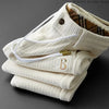 Autumn Winter Casual Men's Straight Leg Pants Soft Corduroy Sweatpants