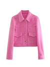 Womens Long Sleeve Casual Jacket
