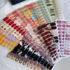 UV Semi-Cured Gel Nail Wraps Stickers Strips French Long Lasting