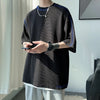 Men Summer Quality T Shirts Manual Suture Harajuku Casual Tshirt