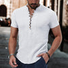 Elevate Your Style with King Billion's Premium Men's Linen V-Neck T-Shirt