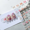 Metallic Bronzing Butterfly Nail Art Decals For Diy Manicures