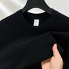 summer high-end short sleeve round neck