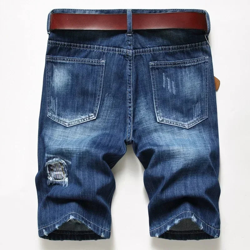 Ripped Denim Shorts for Men: Personalized Fit and Maximum Comfort