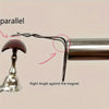 6 Pcs Cat Eye Nail Magnet Set with Flexible Iron Wire