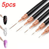 Acrylic Powder Nail Brushes Nail Art 3D Carving Manicure Salon