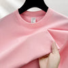 summer high-end short sleeve round neck