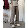 Stripe Plaid Trousers Straight Autumn Winter