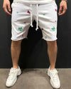 Relaxed Fit Men's Fitness Joggers Shorts Summer Style