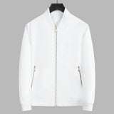 Jacket Men Korean Fashion Slim Fit Baseball Coats Lightweight Spring Autumn