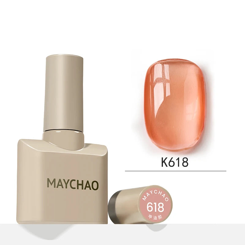 12ml Jelly Gel Nail Polish Semi-permanent Top Coat Soak Off Uv Led