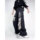 Y2K Tassel Punk Jeans: Wide-leg, Trendy Trousers on America's High Streets