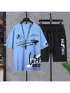 Werten Sie Ihre Sommergarderobe auf: Lässige Kurzarm-T-Shirts und kurze Sets für Herren