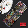 nail parts nail art glitter rhinestone Crystal gems jewelry