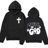 Child of God Print Hoodie Jesus Christian Funny in Hip Hop Streetwear