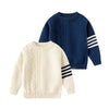 2025 Autumn Winter Children Boy Knitted Sweater Long Sleeve