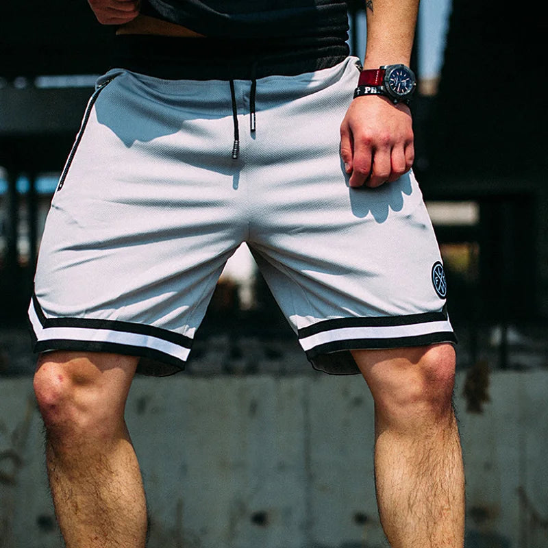 Breathable Shorts Summer Running Training Basketball Mesh