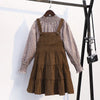 Stylish Autumn Girls' Outfits Daisy T-Shirts and Flannel Combos