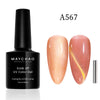 Cat Eye Gel Nail Polish With Magnet Soak off UV Holographic