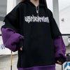 Y2K Hoodies Harajuku Letter Print Sweatshirt Hip Hop Punk