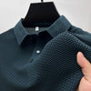 Summer Mesh Ice Silk Polo Shirt