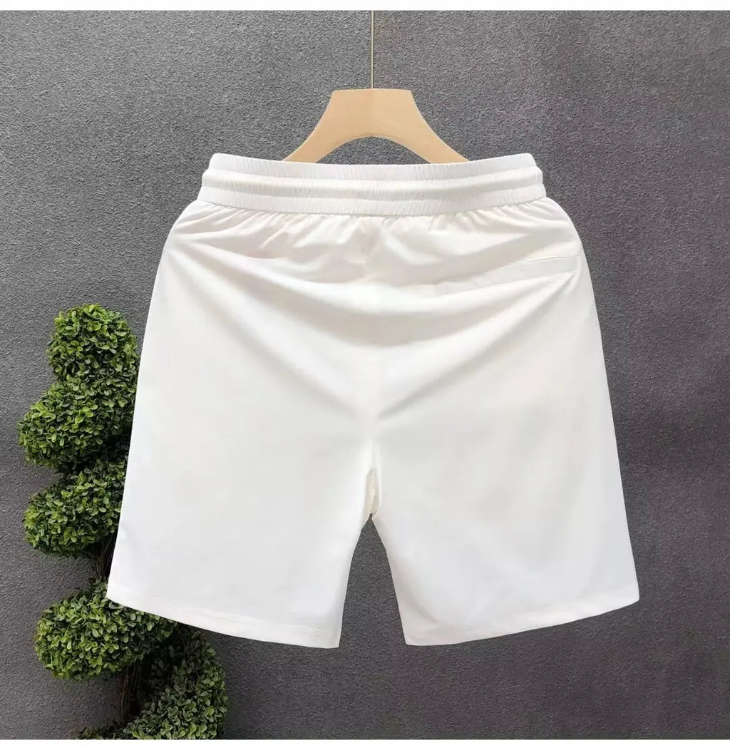 Summer Fashion White Sports Short Pants Street Men's Streetwear 2024