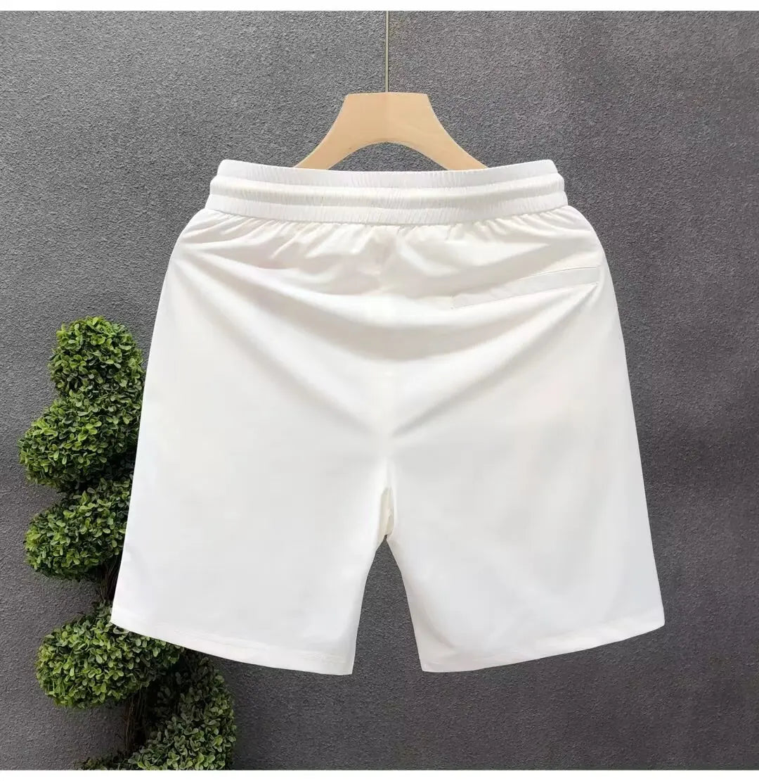 Summer Fashion White Sports Short Pants Street Men's Streetwear 2024