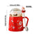 Gift Christmas Tree Mug: Santa's Teaspoon for Tea and Cocoa Lovers.