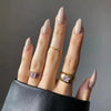 Artificial Acrylic Black Square Nail Tips Long Ballet Removable