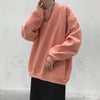 Sweatshirts Casual Fit Hong Kong Style Couple Matching