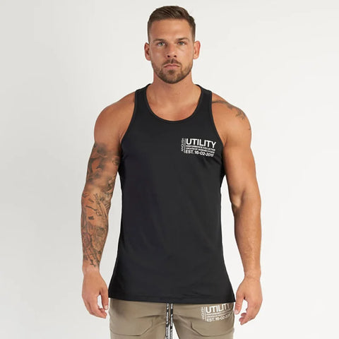 Men's Summer Gym Tank Top: Fitness Sleeveless Shirt