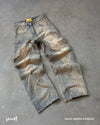 Streetwear Jeans Y2K Pants Punk Rock Hip Hop Retro Baggy High Waisted Wide