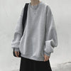 Sweatshirts Casual Fit Hong Kong Style Couple Matching