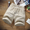 Summer Shorts Men Solid Casual Shorts Men 100% Cotton Cargo Shorts