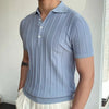 Enhance Men's Polo with Lapel Collar for Business and Casual Wear