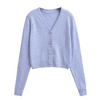 Women V-Neck Bow Knitted Cardigan Autumn Winter Style