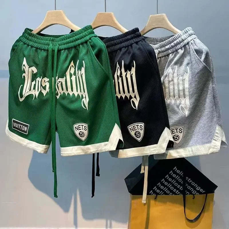 American Street Basketball Shorts for Men High Quality Summer