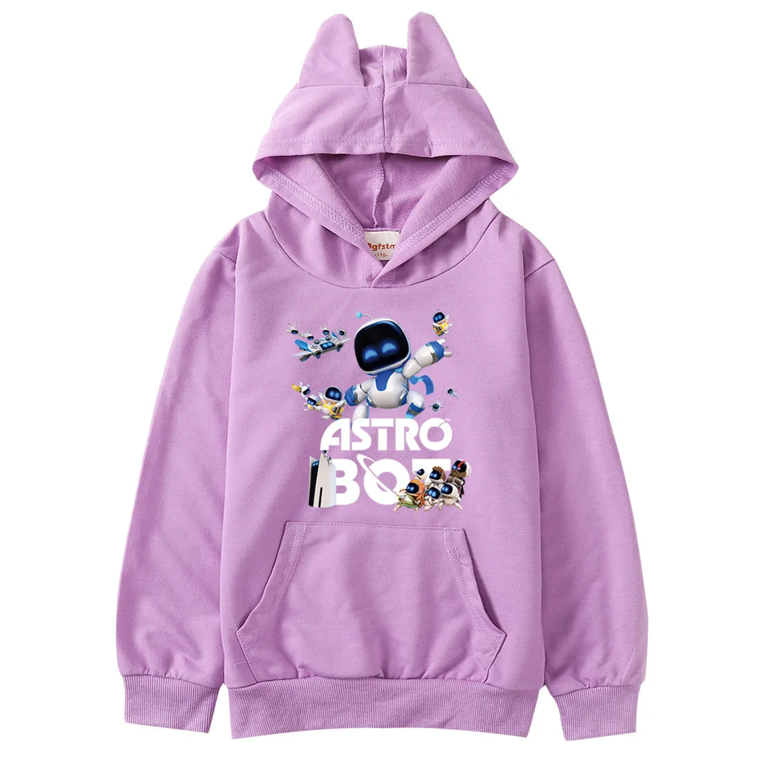 Game ASTRO BOT Hoodie Kids Comic Graphic Sweatshirts