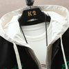 Hooded Jacket Men Breathable Outwear Male Patchwork Streetwear