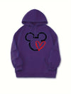 Mickey And Minnie Sweatshirt Mickey Minnie Sketch Sweatshirt