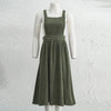 Sleeveless Back Cross Dress
