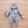 Autumn and Winter New Baby Plush Climbing Clothes