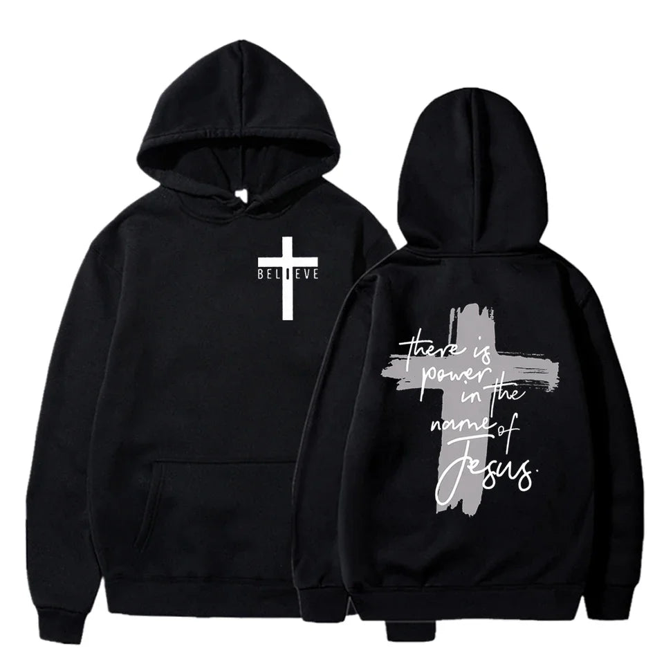 Christian Faith Hoodie Power in the Name of Jesus